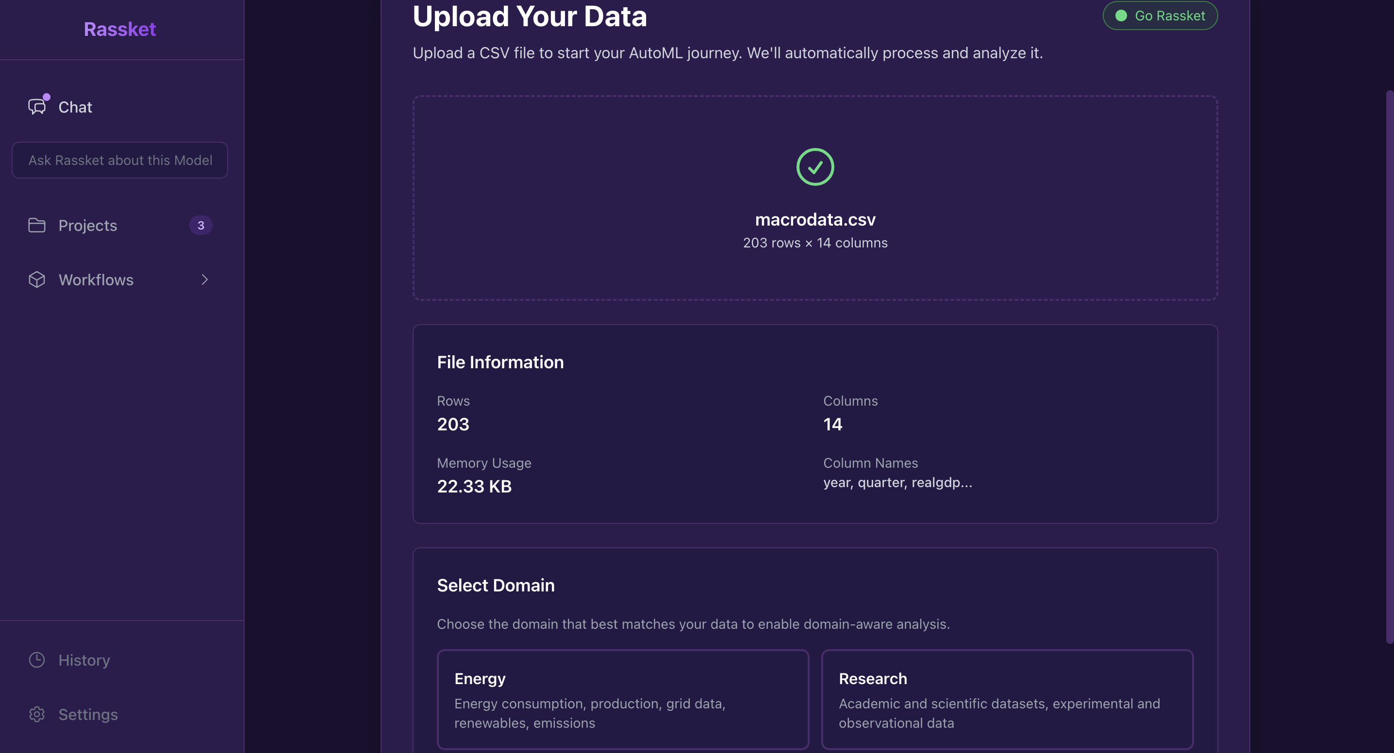 File information display